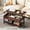 Espresso, variant on GALAXHERO Coffee Table, 41.3" Lift Top Coffee Table with 4 Wheels, Hidden Compartment, Storage Shelf and Lift Tabletop for Living Room, Reception Room, Rustic Brown