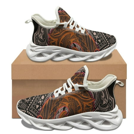 

Summer Autumn New Women s Casual Sneakers Outdoor Sports Running Shoes Hot Polynesian Style Totem Print Fitness ing Shoes