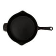 thumbnail image 3 of LAVA Enameled Cast Iron Skillet, Pre-Seasoned Cast Iron Pan, Oven, Induction and Dishwasher Safe, 11 inches, 28 cm, Aubergine Color, 3 of 7