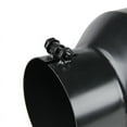 thumbnail image 7 of Spec-D Tuning 5"Inlet / 8" Outlet Black Stainless Steel Truck Bolt-On Exhaust Muffler Tip Fits select: 2007-2009 FORD F150, 2007-2009 CHEVROLET SILVERADO, 7 of 7