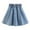 Light Blue, variant on Fdrone Kids Baby Girl Midi Denim Button Front Half Skirt Summer Beach Little Girl High Waist Layered Denim Skirt Ruffle Flowy Skirts (6-7 Years, Light Blue)