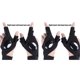 thumbnail image 1 of Typpkmm Fishing Electronics Accessories, 3-Pair Set for Rods, Portable Gear for Travel, 2pairs Left-Right, 1 of 7