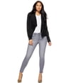 thumbnail image 2 of Sofia Jeans by Sofia Vergara Women's Sofia Mid Rise Ankle Raw Hem Jeans, Sizes 0-20, 2 of 7