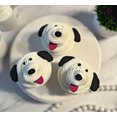 thumbnail image 3 of DEZICAKES Fake Cupcakes Dalmatian Puppy Dog Cupcakes Set of 3 Prop Decoration Dezicakes, 3 of 9