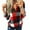 Red, variant on Patlollav Jacket for Women,Flash Picks Women's Casual Cotton Long Sleeve Plaid Shirt Women's Slim Jacket Shirt Top
