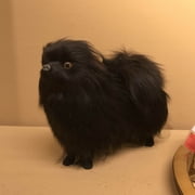 sgeqmo 8.7 Inch- Pomeranian Toys Dog -Plush Stuffed Animal Realistic Dog Plush Toy Pet Present Gift