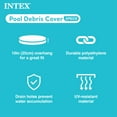 thumbnail image 3 of Open Box Intex 15' Round Above Ground Swimming Pool Cover, (Pool Cover Only), 3 of 8