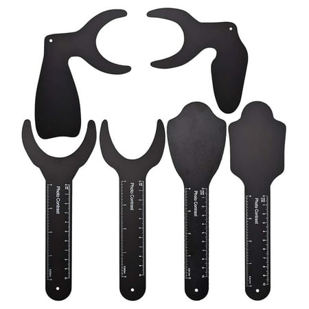 

TINYSOME Black Background Board Backdrop Plate High Temperature Disinfection 6Pcs