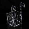 thumbnail image 3 of Caja de aislamiento transparente para cría de peces, incubadora de acuarios, cajas de eclosión, soporte acrílico multifuncional para pecera (patrón de gancho), 3 of 7