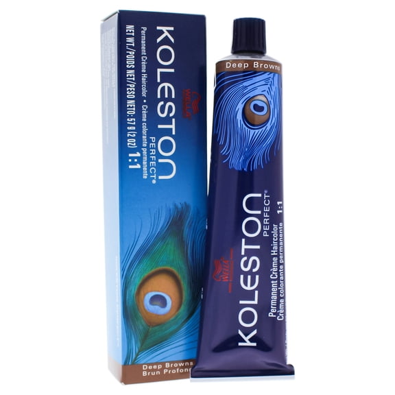 Koleston Perfect Permanent Creme Haircolor - 6 7 Dark Blonde-Brown by Wella for Unisex - 2 oz Hair