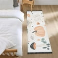 thumbnail image 3 of Yayeee Runner Rug for Bedroom 2'x6' Machine Washable Hallway Non Slip Mat, Halloween Pumpkin, 3 of 8