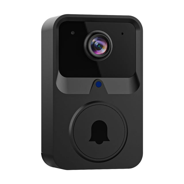JilgTeok 1 Packs Smart Wireless Video Doorbell with HD Night Vision 2-Way Audio WiFi Security Camera No Wiring Needed 800mAh Battery Kement App Control Weather Resistant