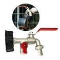 thumbnail image 1 of Adaptador de IBC para ín de patio, conector de de grifo de agua de 60 mm, piezas de montaje de de grifo de agua de rosca, DYNWAVEMX  Adaptador de tanque IBC, 1 of 8