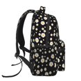 thumbnail image 3 of Zufioo Daisy Print Casual Student Backpack, Adjustable Shoulder Straps Multi-Function Multi-Pocket Sports Bag Travel Backpack, Unisex-One Size, 3 of 5