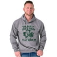 thumbnail image 3 of Popeye Saint Patricks Day Party Hoodie Sweatshirt Women Men Brisco Brands S, 3 of 6