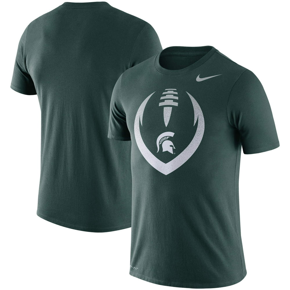 Michigan State Spartans Nike Football Icon Performance T-Shirt - Green ...
