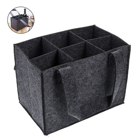 

Heldig Reusable Grocery Bags for Travel Camping and Picnic Perfect Wine Lover GiftB