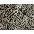 thumbnail image 3 of Ambesonne Leopard Print Quilted Coverlet 3 Pcs, Classic Wild Cat Skin, King Size, Dark Brown Beige and Camel, 3 of 4