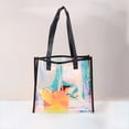 thumbnail image 5 of Unique Bargains Edged Reusable Gift Bag Multicolor For All Occasions 1Pc Black Multicolor, 5 of 5