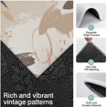 thumbnail image 3 of Brown Boho Abstract Pattern Kitchen Rugs Sets Of 3,Kitchen Runner Rugs Non Skid Washable,Decorative Kitchen Floor Mats for Kitchen,Sink,Laundry,17"x30"+ 17"x47" + 17"x59", 3 of 6