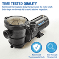 thumbnail image 5 of Doheny’s Pool Pump Pool Pro ULTRA In-Ground 1 HP 1 Count, 5 of 6