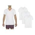 thumbnail image 2 of Fruit of the Loom Men's 100% Cotton Crew Neck T-Shirts,White(2 Pack)3X-Large, 2 of 2