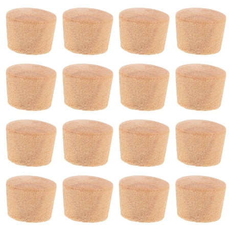 Raindrops 50Pcs Light Brown Wooden Hole Plugs for Screw Holes Easy Install Decorative Wood Plugs for Furniture