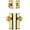 Lifetime Brass, variant on Grandeur 802263 Fifth Avenue Solid Brass Single Cylinder Keyed Entry Knobset And Deadbolt