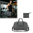 thumbnail image 4 of Travel Bag with Pocket for Women Men, Large Foldable Waterproof Weekender Gym Bag for Traveling Swimming Yoga Sports Activity, Carry On Overnight Tote for Travel Storage, 4 of 7