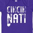 thumbnail image 4 of Inktastic Cincinnati, Ohio Distressed Font Boys or Girls Baby Bodysuit, 4 of 5