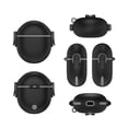 thumbnail image 3 of TPU PC Headphone Holder Case Waterproof for Google Pixel Buds Pro (Black), 3 of 6