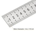 thumbnail image 4 of Unique Bargains Stainless Steel Ruler, 40' Metal Rulers 1.3' Wide Inch and Metric Graduation, 4 of 7
