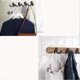 thumbnail image 4 of Ganchos para abrigos shaofei Gancho de pared doble Negro, 4 of 5