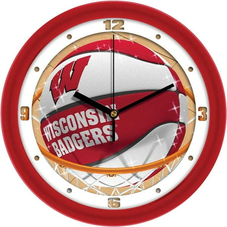 - Wisconsin Slam Dunk Wall Clock