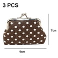 thumbnail image 2 of Mini monedero de lona con lunares, estilo étnico retro, para mujer, con bolso pequeño. Tipo: estilo 5;, 2 of 5