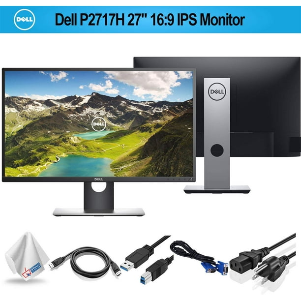Dell P2717H 27" 169 IPS Monitor (P2717H) with Microfiber Cleaning