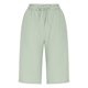 thumbnail image 5 of Neewe Womens Knee Length Pants Casual Plain Shorts Summer Drawstring Elastic Waist Comfy Shorts with Pockets, 5 of 8