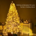 thumbnail image 3 of Árbol de Navidad HOMCOM 7.5 pies 1518 ramas 500 luces LED blanco, 3 of 9