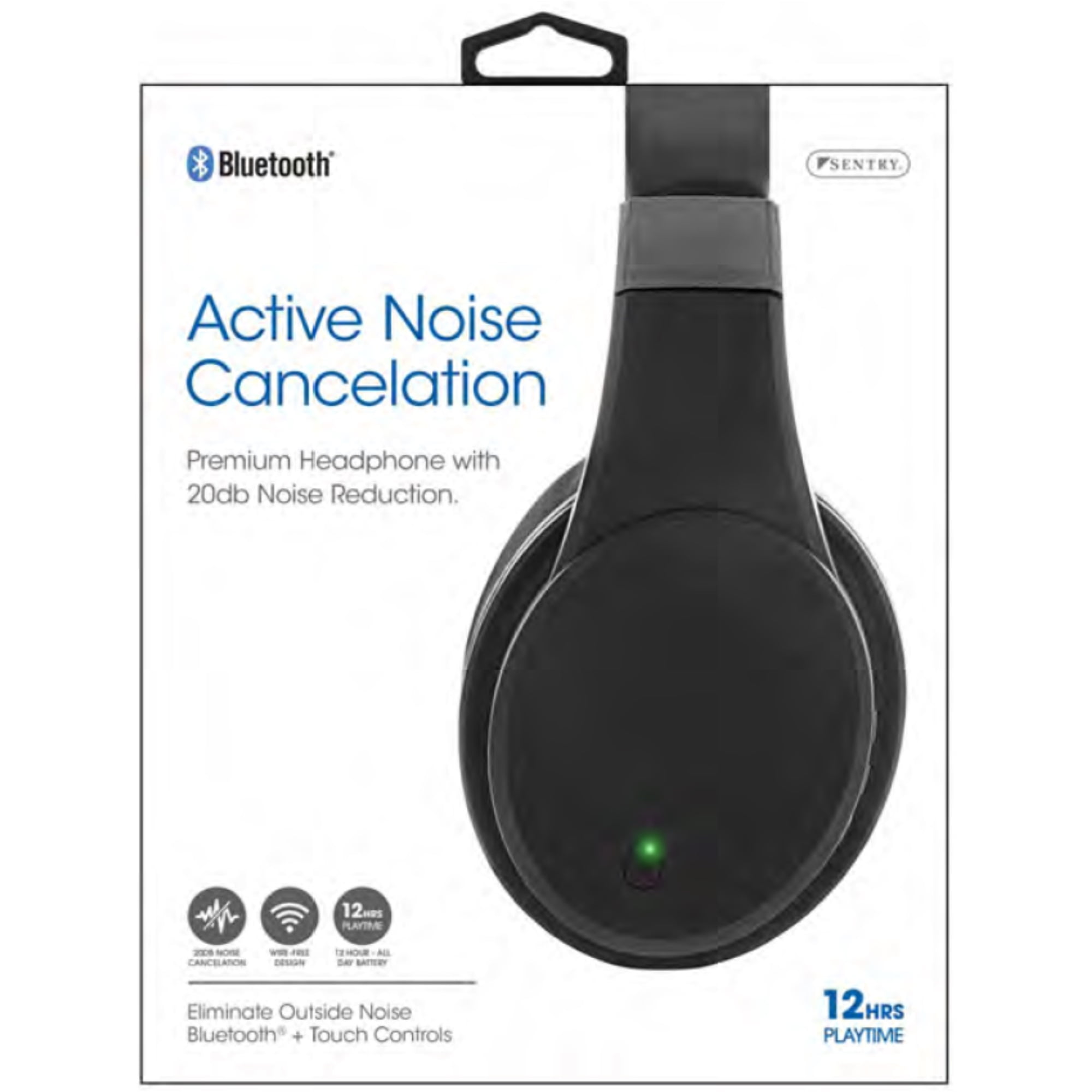 Sentry BTANC Noise Cancel Bluetooth Headphones Walmart
