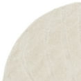 thumbnail image 4 of SAFAVIEH Florida Tabitha Geometric Waves Shag Area Rug, Cream, 4' x 4' Round, 4 of 8