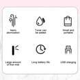 thumbnail image 3 of Mini Rociador Facial Usb Facial Mister Beauty Sprayer Facial Spray Steamer Mujeres Belleza Cuidado De La Piel Herramientas Cateissary CE007403-01, 3 of 6