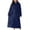 Navy(Fashion), variant on Womens Dresses Plush Robe Long Sleeve Quilted Fleece Dressing Gown Soft Warm Pocketed Comfort Dresses,Gray,M