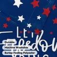 thumbnail image 3 of Sm:)e Fireworks Let Freedom Ring Fourth of July Garden Flag 12x18 Inch, Double Sided, Blue, 3 of 8