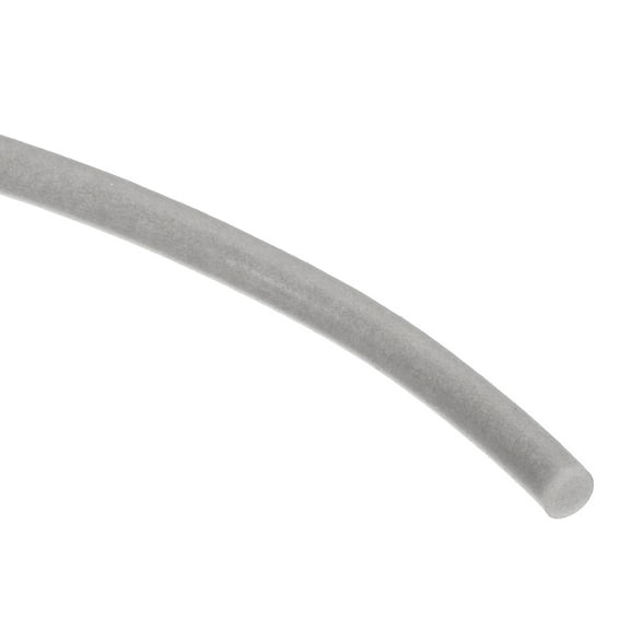 Uxcell Silicone Foam Seal Strip 3mm Dia 6.5m 21ft Sponge Rubber Cord Solid Grey
