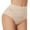 Nude, variant on Shapewear for Women Tummy Control Low Waisted Body Shaper Underwear Butt Lifting Panties Stomach Girdle
