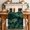 Black, variant on Tropical Plants Table Runner 70 Inches, Summer Watercolor Teal Green Palm Leaves Bed Runner Dresser Scarves Tabletop for Indoor Outdoor Parties/Ceremony/Banquet, 13" x 70"