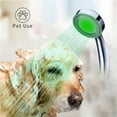thumbnail image 4 of LED Shower Head 3 Color Flash Light Automatically Changing Water Saving Handheld Showerhead G1/2 Bath, 4 of 8