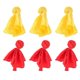 thumbnail image 3 of Referee Flags Football Set Foldable Yellow Penalty Tool For Game Efficiency 6 Pcs, 3 of 5