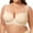 Beige, variant on Bralettes for Women Lace Convertible Bra Feature V-Neck Bralette Bra Style W-1745 Beige 36B