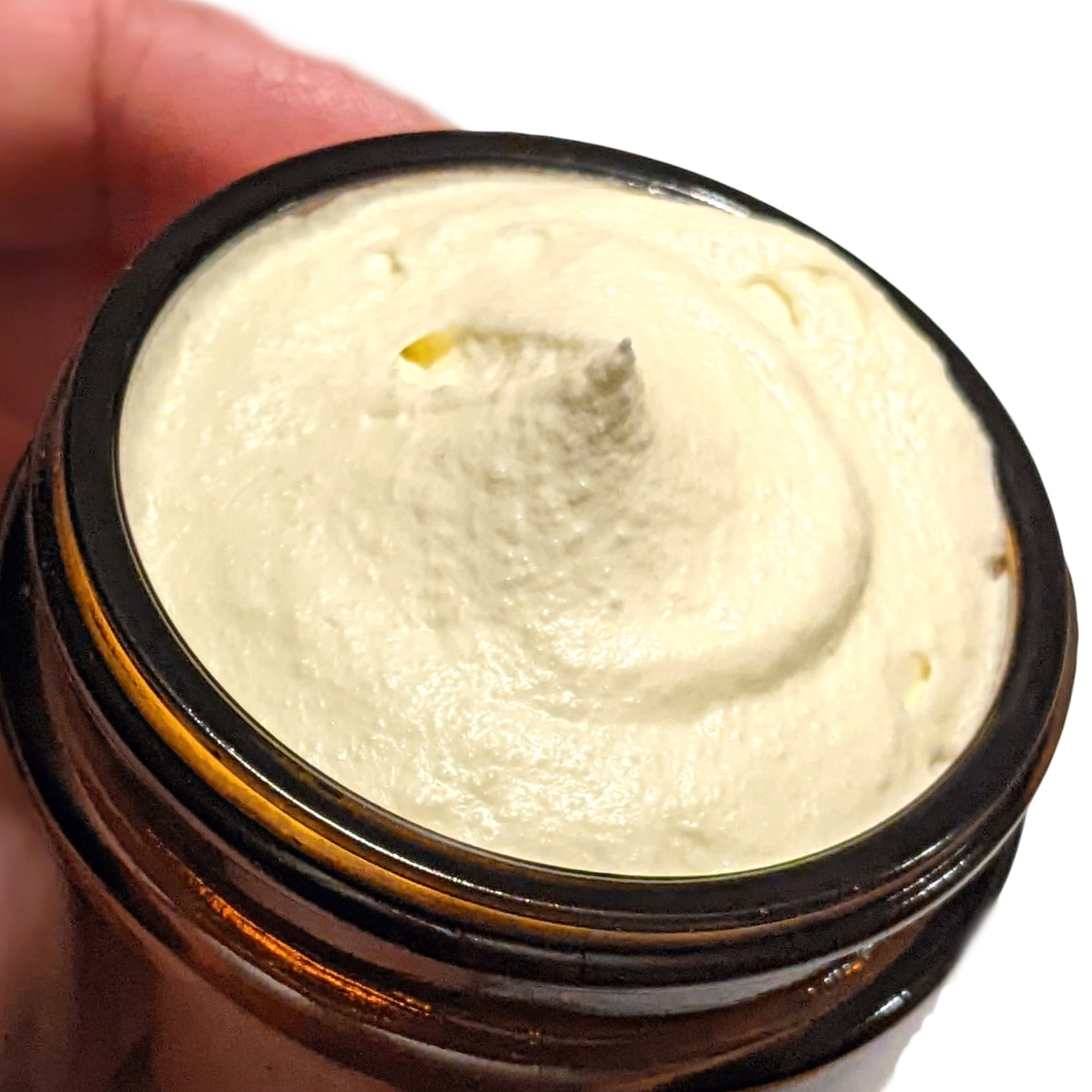 Hearth and Homestead Whipped Tallow Balm: Unscented (Herb-Infused) - 1.3 oz